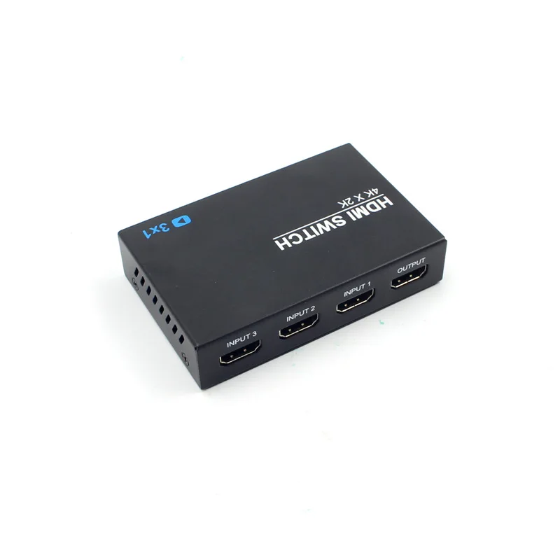 HOT-4kx2k 3x1 3d Hdmi переключатель сплиттер 3 в 1 выход Hdtv аудио видео конвертер адаптер с пультом дистанционного управления для Xbox360 Dvd Ps3 Pr