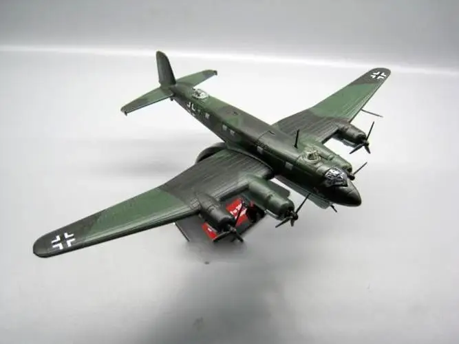 Второй мировой войны немецкий Кондор FW200C-4 1/144 литой самолет модель самолета IXO