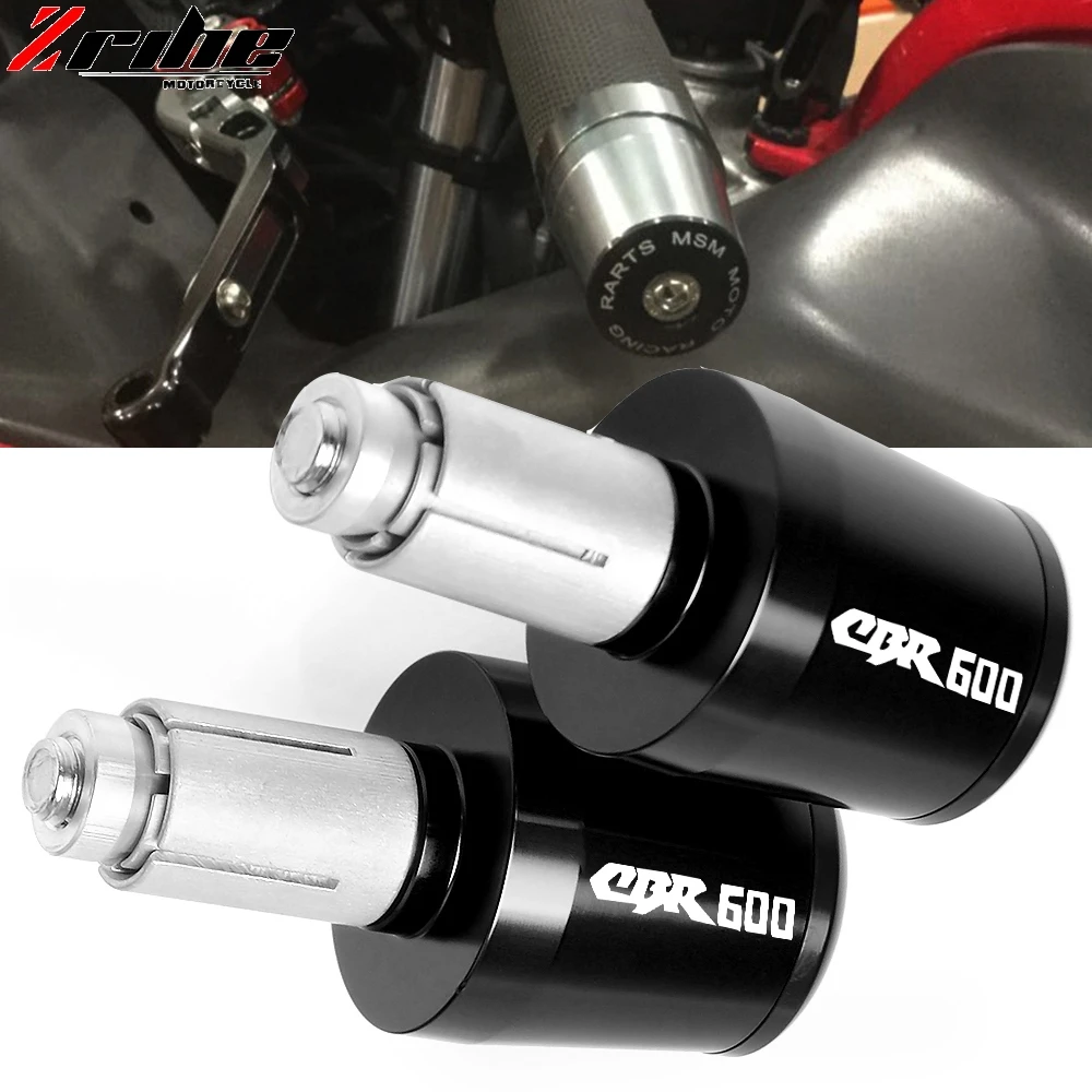 Для HONDA CBR600 CNC 22 мм ручки руля ручка бар крышка торцевые заглушки для CBR600RR CBR 600 RR