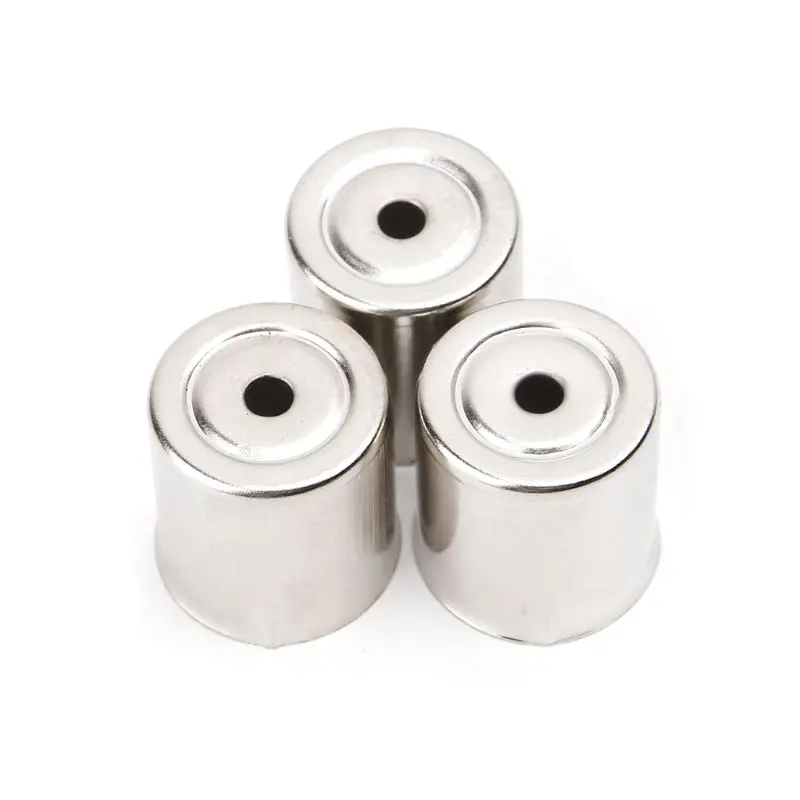 

2019 New 12pcs Magnetron Steel Caps Microwave Oven Replacement Silver Tone For Galanz Midea Haier