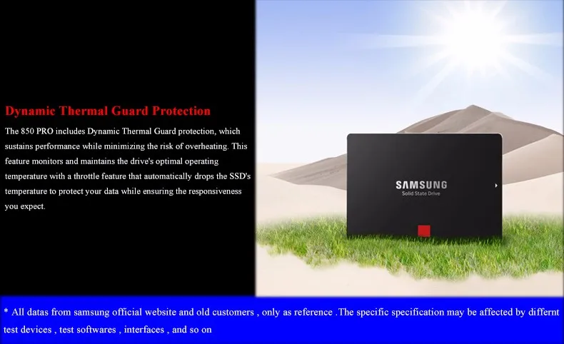 SAMSUNG SSD 128G 256G 512G 1TB 850 PRO Internal Solid State Disk Drive SATAIII SATA 3 for Laptop Desktop PC 128 256 512 GB 128G (16)