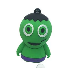 Мультяшный инопланетянин usb флеш-накопитель 32 ГБ флеш-накопитель 16 ГБ флеш-накопитель 128 ГБ 8 ГБ 4 ГБ usb карта памяти 64 Гб Милый Забавный Рождественский/Хэллоуин/подарок - Цвет: Halloween series 3.0