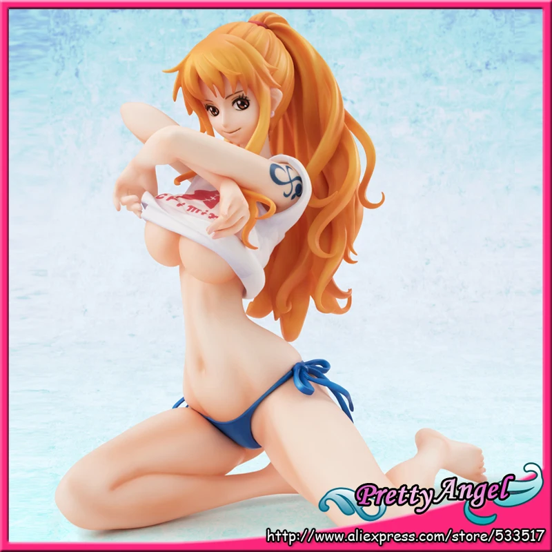 

PrettyAngel - Genuine MegaHouse Portrait Of Pirates P.O.P Excellent Model LIMITED ONE PIECE Action Figures - Nami Ver. BB_02