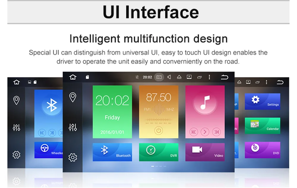 Excellent Aotsr Android 8.0 Car GPS Navigation Car NO DVD Player Headunit for KIA Rio 2017 2018 2019 Russia Version Radio Recorder 5