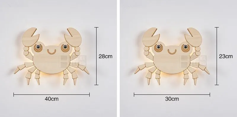 Crab Wall Lamp 18