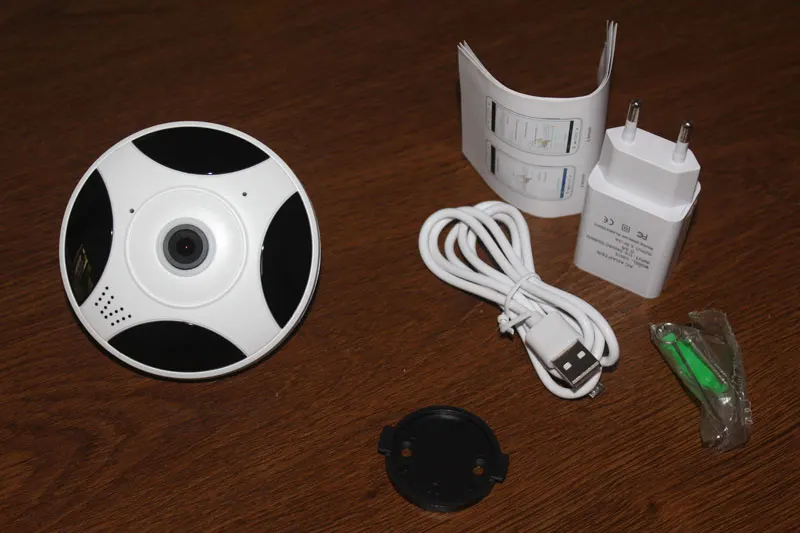 Wireless Smart IP Panoramic Camera Full view 360 Degree VR WIFI 1080p Home store indoor Surveillance camera