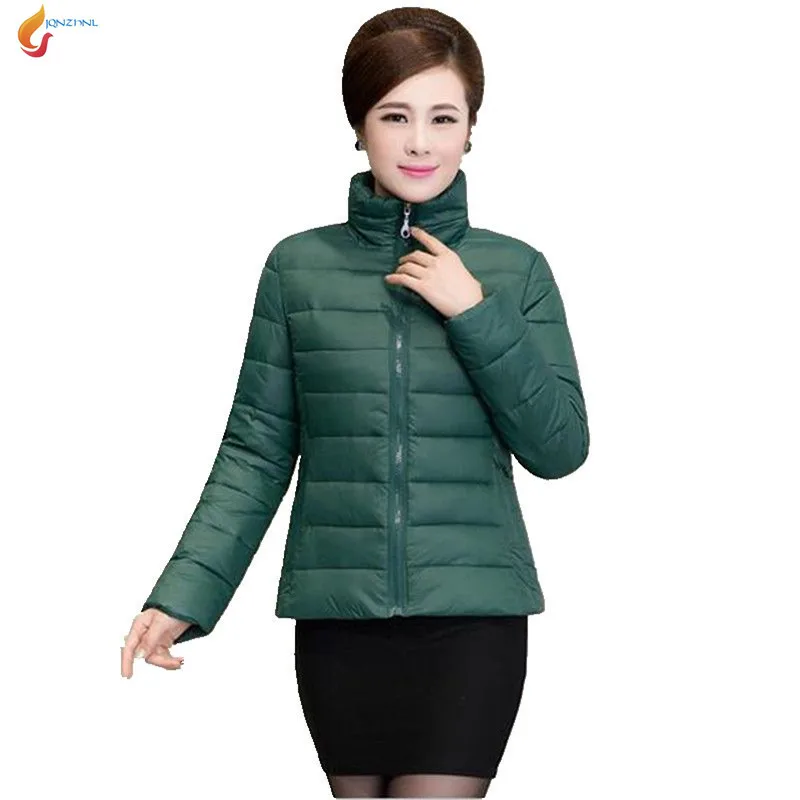 2016 New Women Winter Cultivate one s morality Brief Paragraph Cotton padded clothes Big yards Leisure
