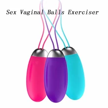 Female Sex Vaginal Kegel Balls Ben Wa Balls Exercise Stimulator Clitoris Pussy Vibrator Massage G-Spot Adult Sex Toys For Women female g spot vagina pussy kegel balls sex vibrator massage vibrating balls vaginal tight exercise adult sex toys for woman