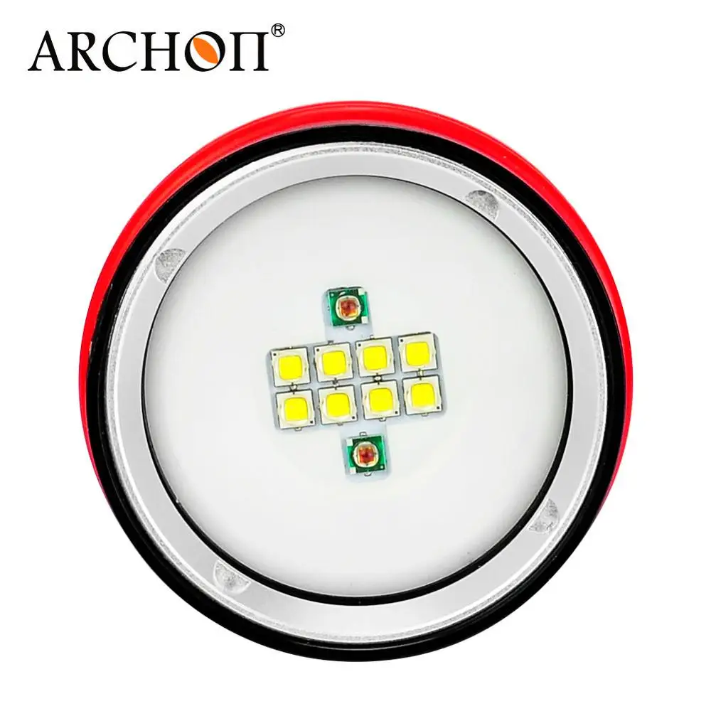 Светодиодный фонарик Archon D26VR/W32R CREE с белым/красным светом для дайвинга
