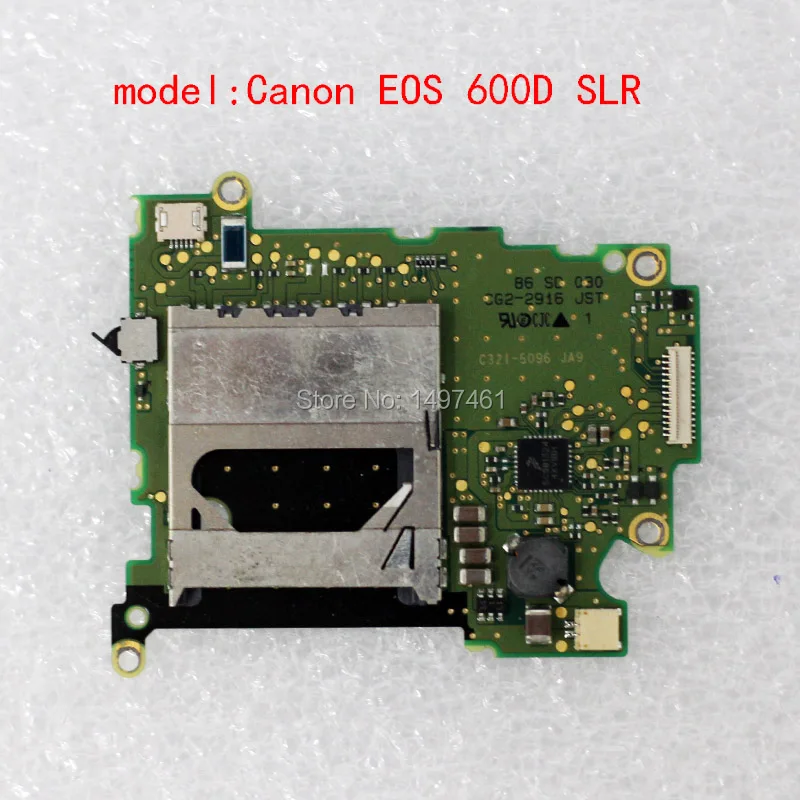  Verwendet SD speicherkarte board PCB teile für Canon EOS 600D Rebel T3i; Kuss X5i DS126311 SLR