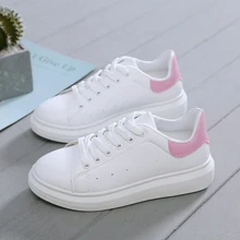  New Designer Shoes Woman Wedges Platform Sneakers Lace-Up Breathable Tenis Feminino Casual Chunky Sneakers Ladies Zapatos Mujer 