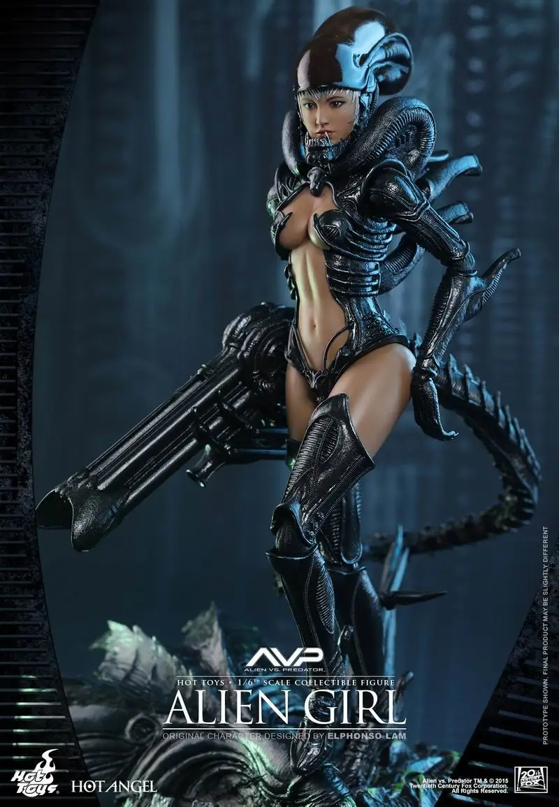 HT HOTTOYS 1/6 AVP Aliens Vs. Predator Alien Girl коллекция экшн фигурок для любителей праздничного