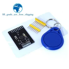 Rfid-модуль RC522 мини-комплекты S50 13,56 МГц 6 см с тегами SPI для записи и чтения для arduino uno 2560