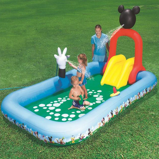 Bébé Grande Piscine Gonflable Avec Toboggan Gonflable Piscine Enfant