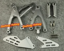Nuevo Jinete Estriberas L & R Reposapiés Soportes Frente para YAMAHA 07 08 2007 2008 YZF R1, motocicleta piezas de Repuesto Accesorios