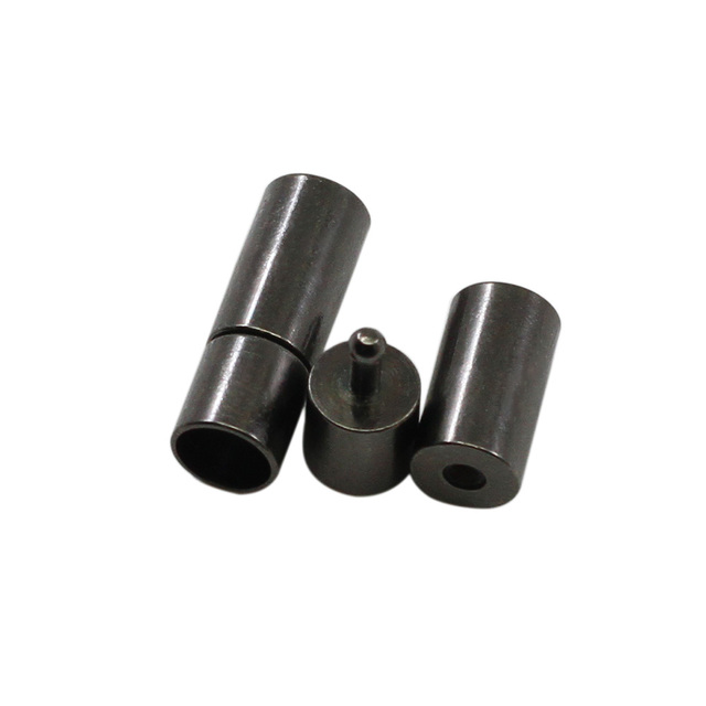 Cord Bracelets Necklaces Connectors Magnet Clasps  Metal End Caps For Round Leather Supplies For DIY Jewelry Findings