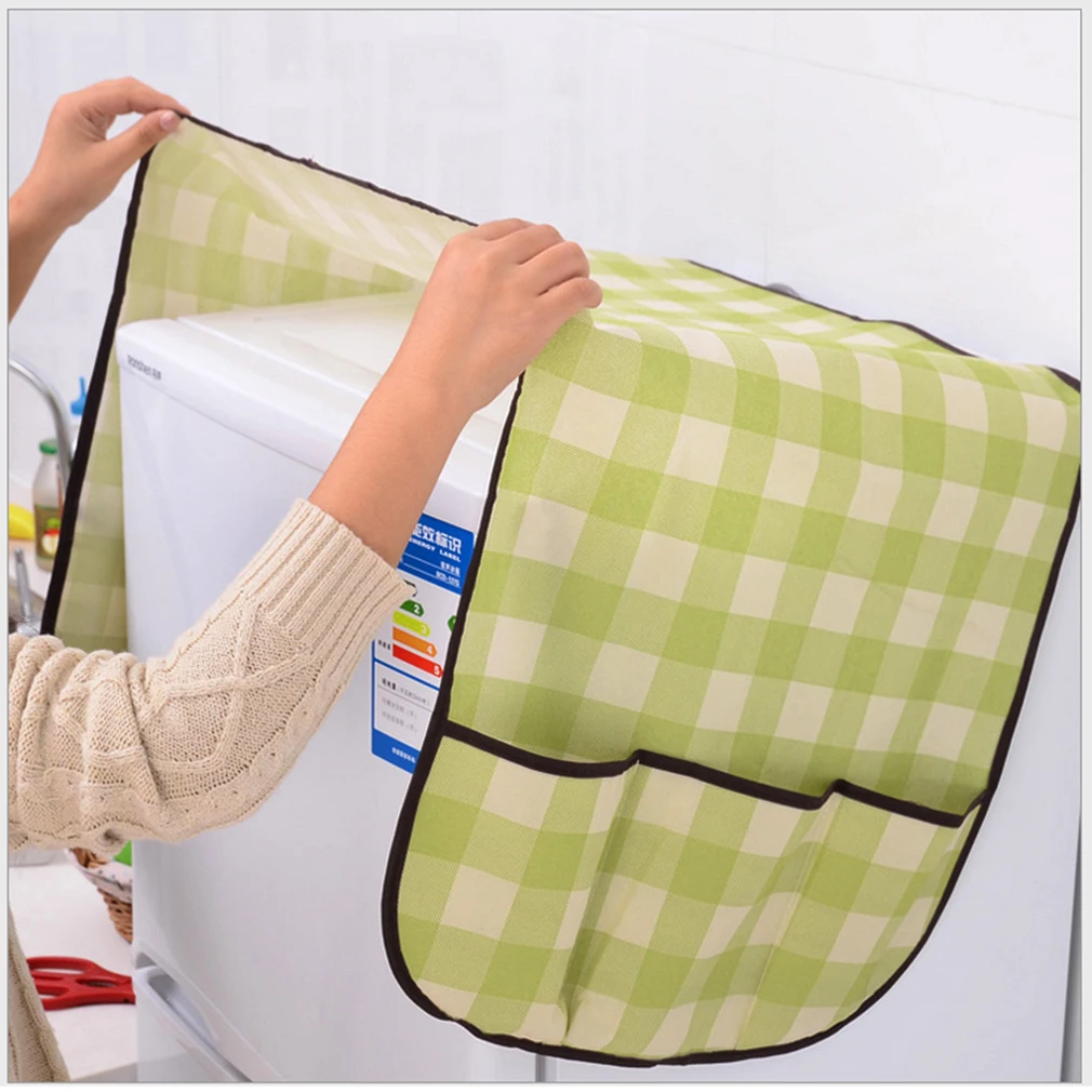 Холодильник решетки Холодильник пыленепроницаемый чехол Мути-использование сумка для хранения Органайзер кухонный Органайзер