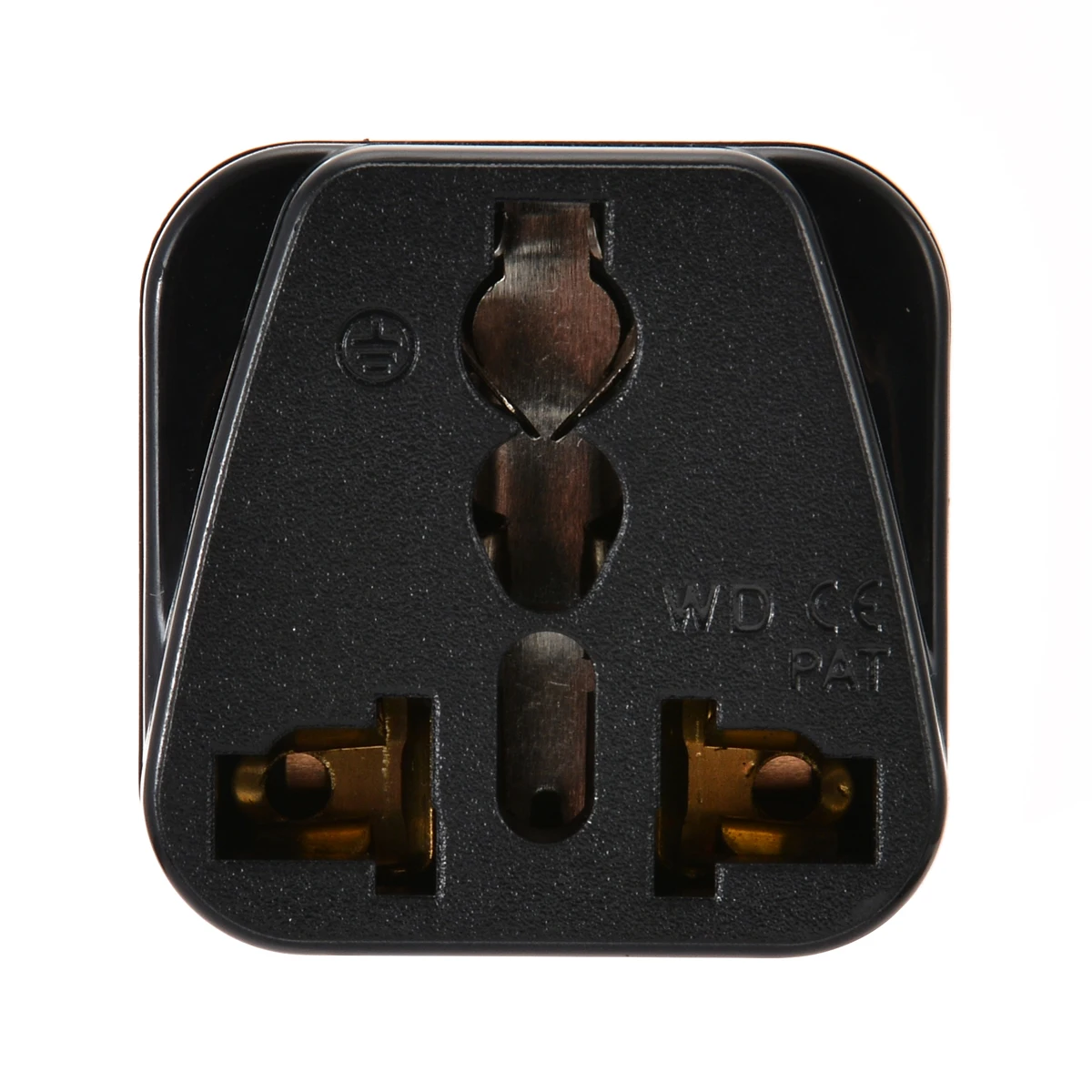 New Arrival 1 to 2 UK/US/EU/AU Outlet to EU/Brazil/Israel Splitter Plug Adapter Charger 110V-250V 10A
