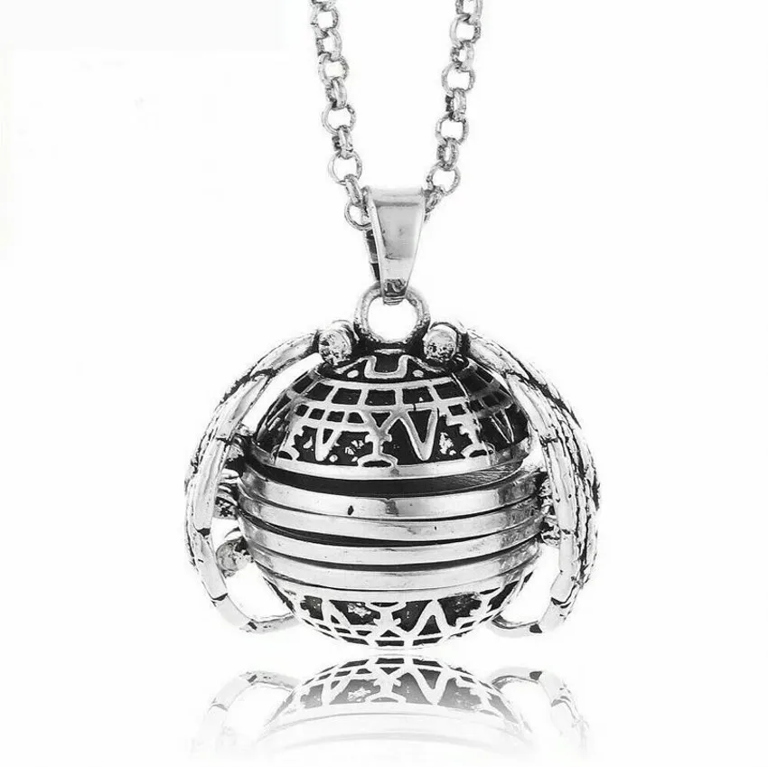 

Magic Photo Pendant Memory Expanding Photo Locket 5 Slot Photo Frame Wing Ball Fashion Album Box