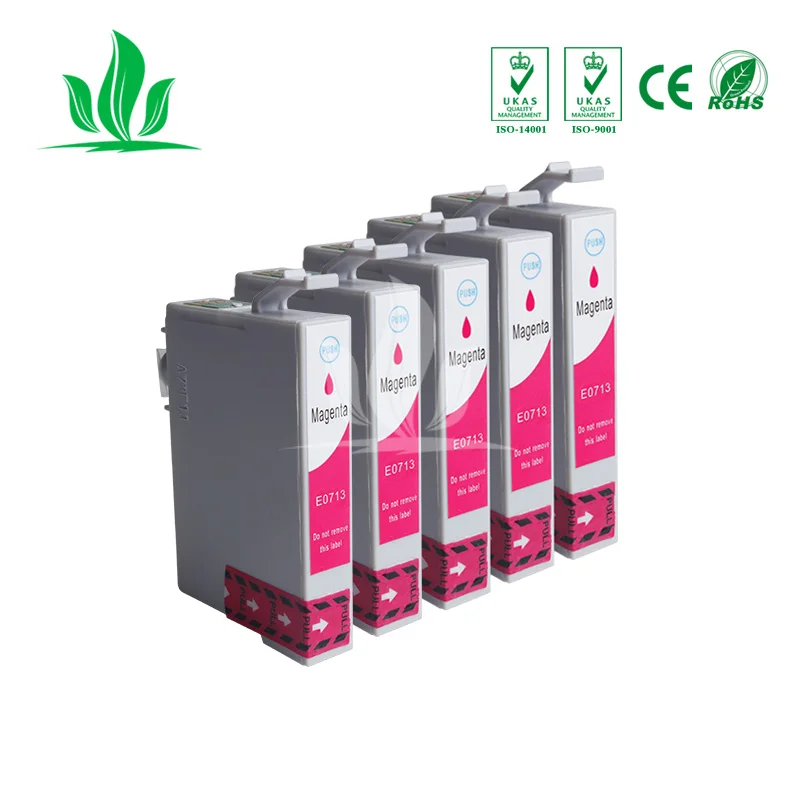 5 шт. 0711xl совместимый чернильный картридж для принтера EPSON B40W BX300F BX600FW BX610FW BX3450F S20 S21