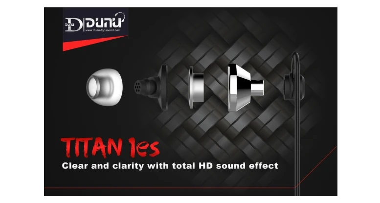 DUNU TITAN1es TITAN1-es TITAN 1es титановые мембранные динамические высококачественные HIFI наушники-вкладыши