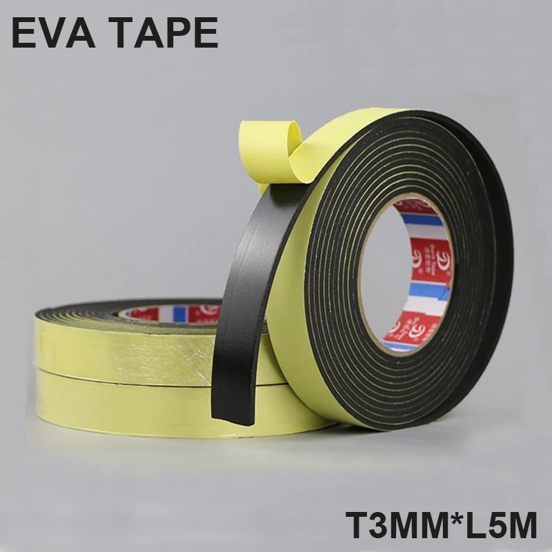 EVA Sponge Single sided tape Foam Tape EVA tape Super sticky black