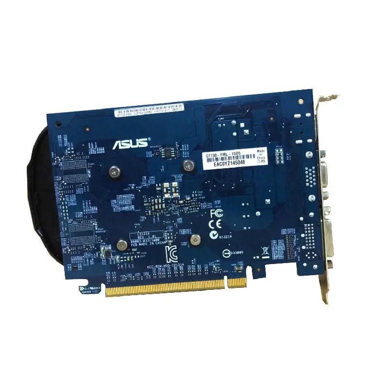 Asus GT730-FML-1GD5 Graphics Cards racing version 902MHz5000MHz 1GB 64bit DDR5 PCI-E 3.0 graphics VGA DVI HIDMI Asus GT730-FML-1GD5 Graphics Cards racing version 902MHz5000MHz 1GB 64bit DDR5 PCI-E 3.0 graphics VGA DVI HIDMI