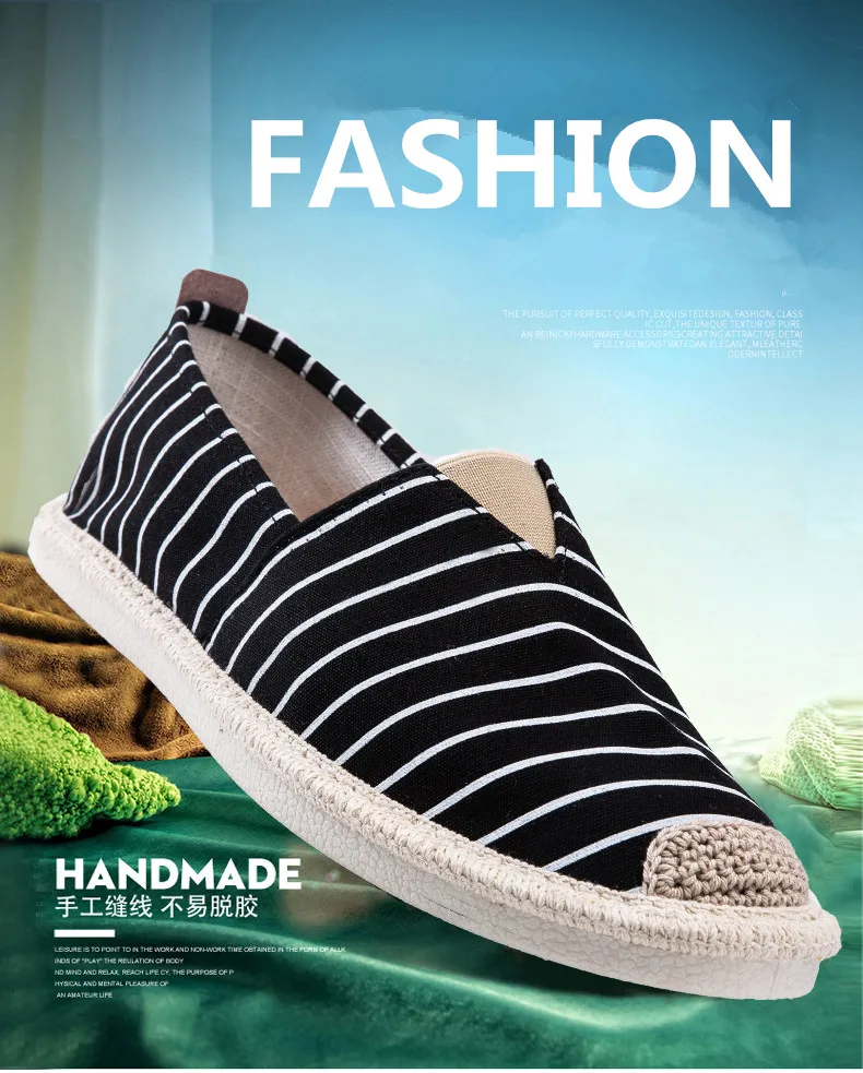 Men Shoes Summer Style Boat shoes Comfortable Breathable Canvas material Light Casual High Quality Driving Shoes New Style