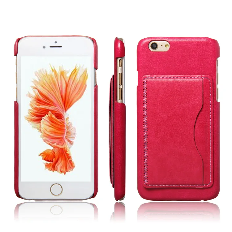Case Cover For Apple iPhone 6 6s 4.7 inch Fashion Luxury Leather iPhone6 Shell With Card Holder Stand Function black Cases |