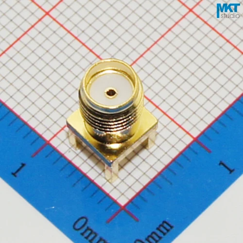 30Pcs SMA KE Gold Plated Radio Frequency RF Coaxial Connector Socket