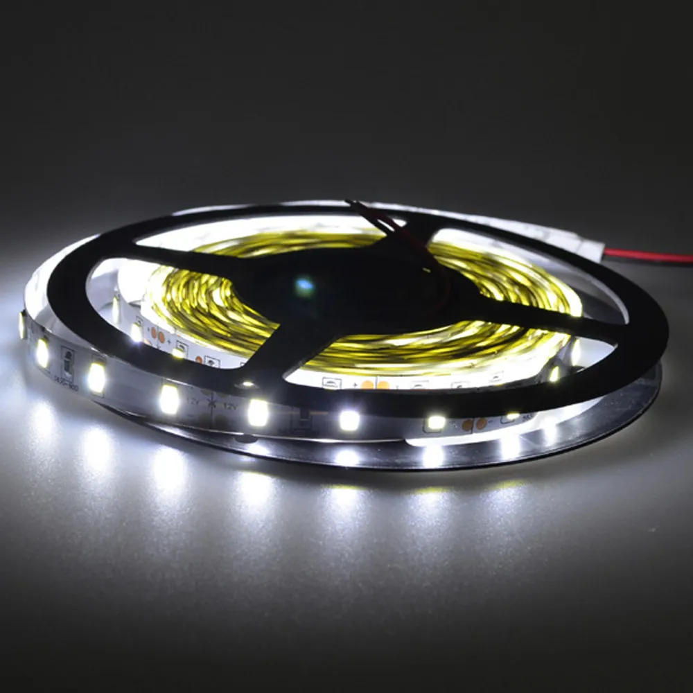 MUQGEW 12V 5M SMD 5630 300LED водонепроницаемый гибкий теплый холодный белый фея полоса света