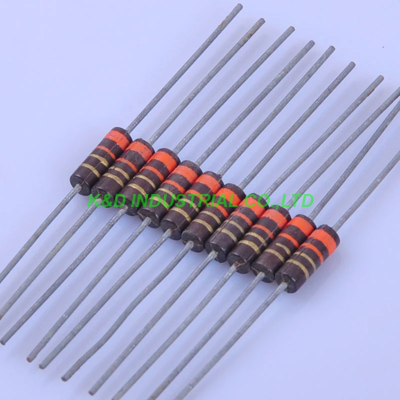 ź  Ƽ ױ, 0.5W 3.3R  5%, 10 
