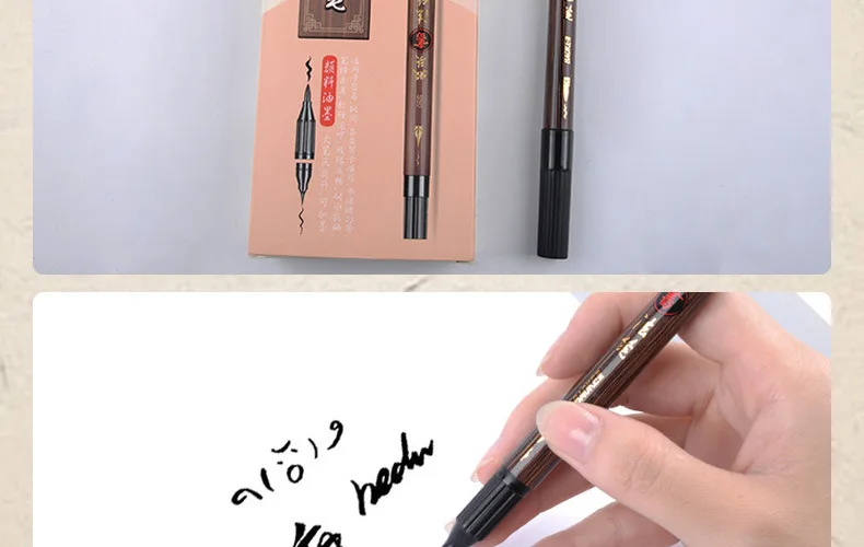 Портативный маркеры кисть для рисования маркер для рисования ручка каллиграфия водостойкие принадлежности для рисования двойной наконечник головки для художественного маркера школы