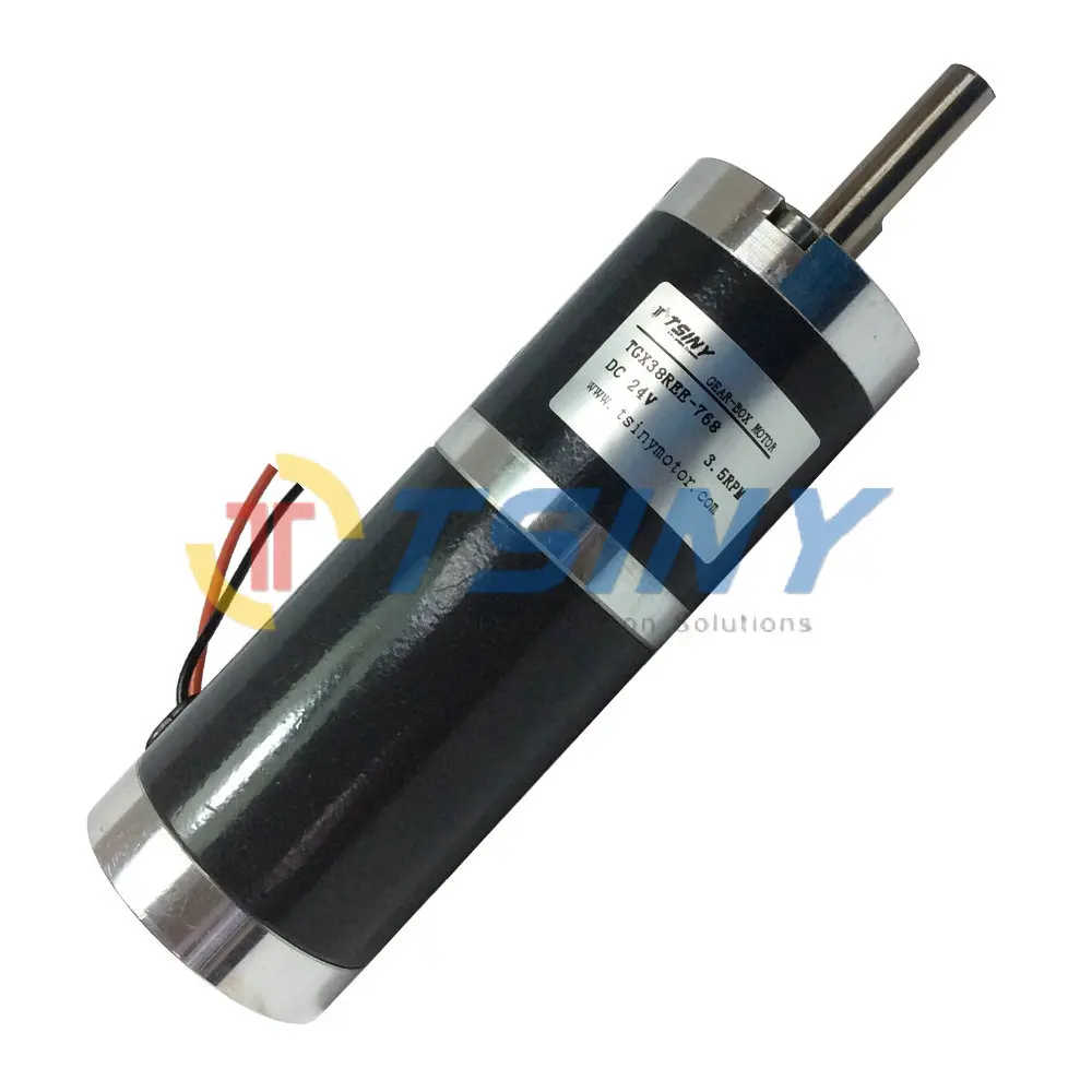 

High Torque 38mm Dia 24v 3.5rpm DC Planet Geared Planetary Gear Motor TGX38 Metal Gear