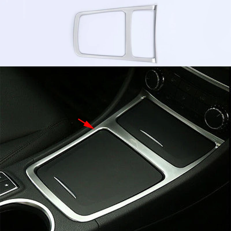 

Cigarette Ashtray Storage Chrome Trim Cover For Mercedes-Benz A Class 13-16 & CLA Class 13-16 & GLA Class 14-16