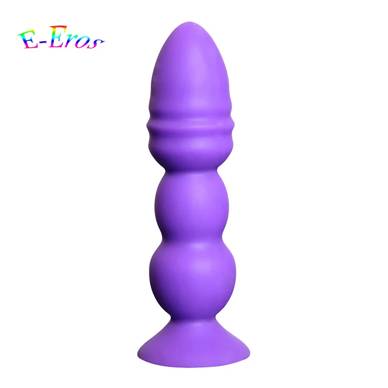 LEten из медицинского силикона Длинные Большой Butt Анальная пробка Секс-игрушки