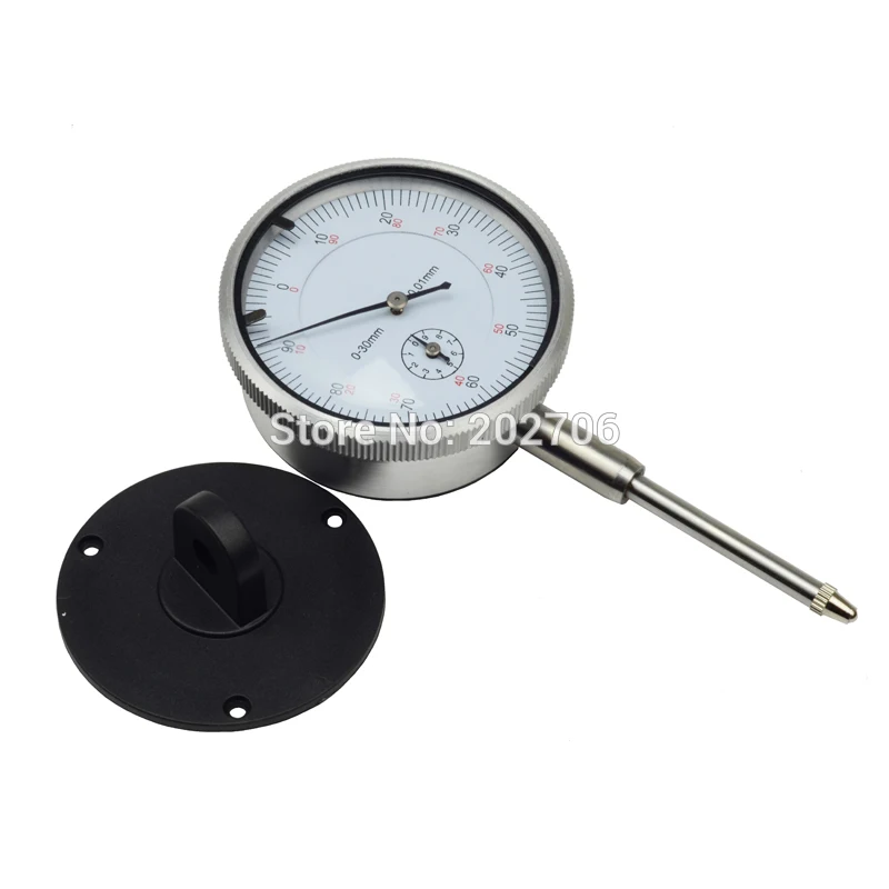 0-30mm dial indicator dial gauge dial tester 0.01mm