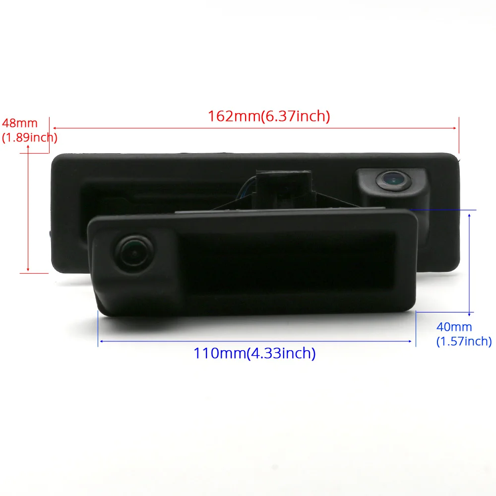 CCD HD Автомобильный багажник ручка заднего вида 4 Pin Камера для BMW E60 E93 3 5 серии X1 X3 X5 F10 F11 F25 F30 парковочная резервная камера