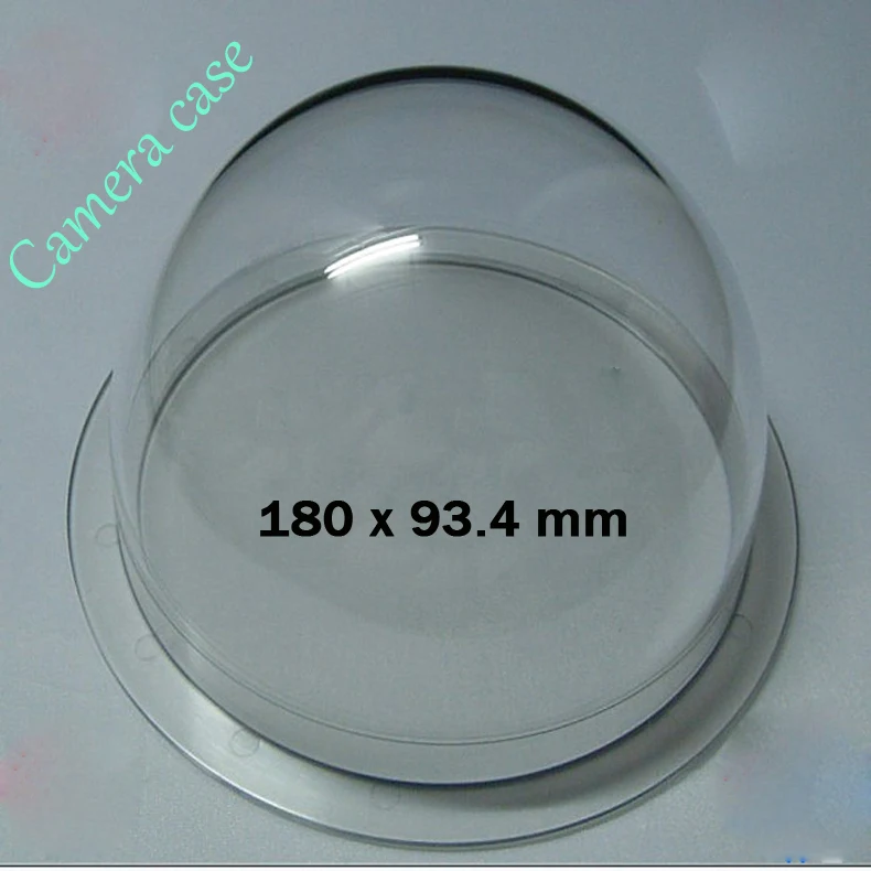 180 X 93.4mm CCTV Security Surveillance Indoor Outdoor Acrylic Dome