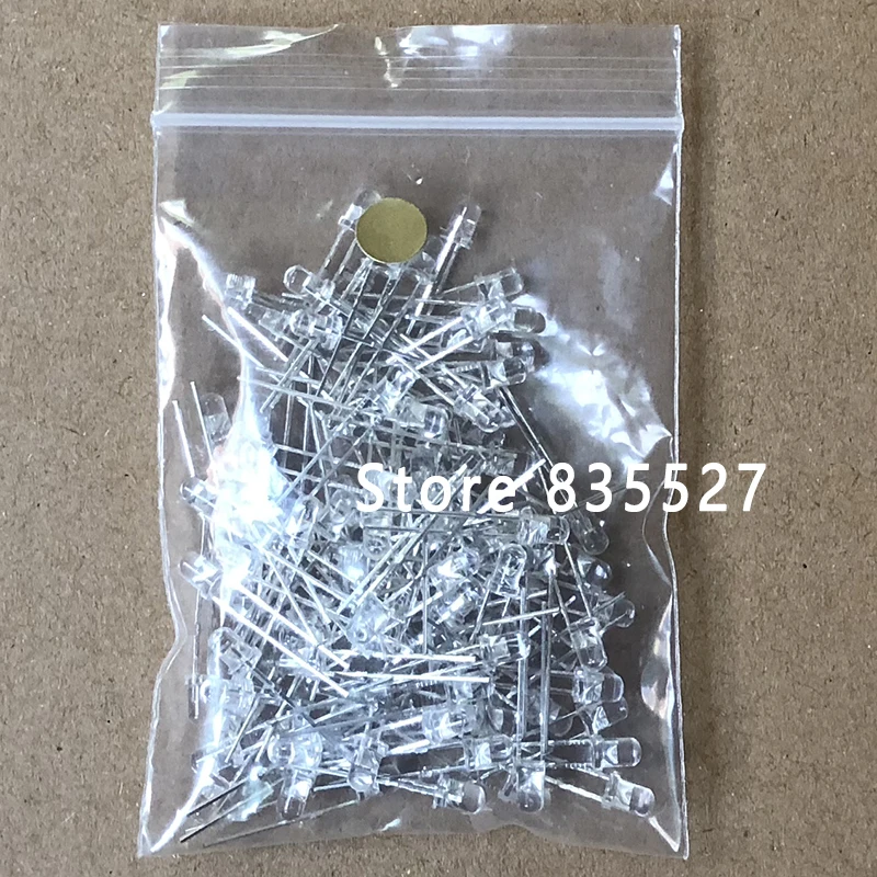 100pcs 3MM
