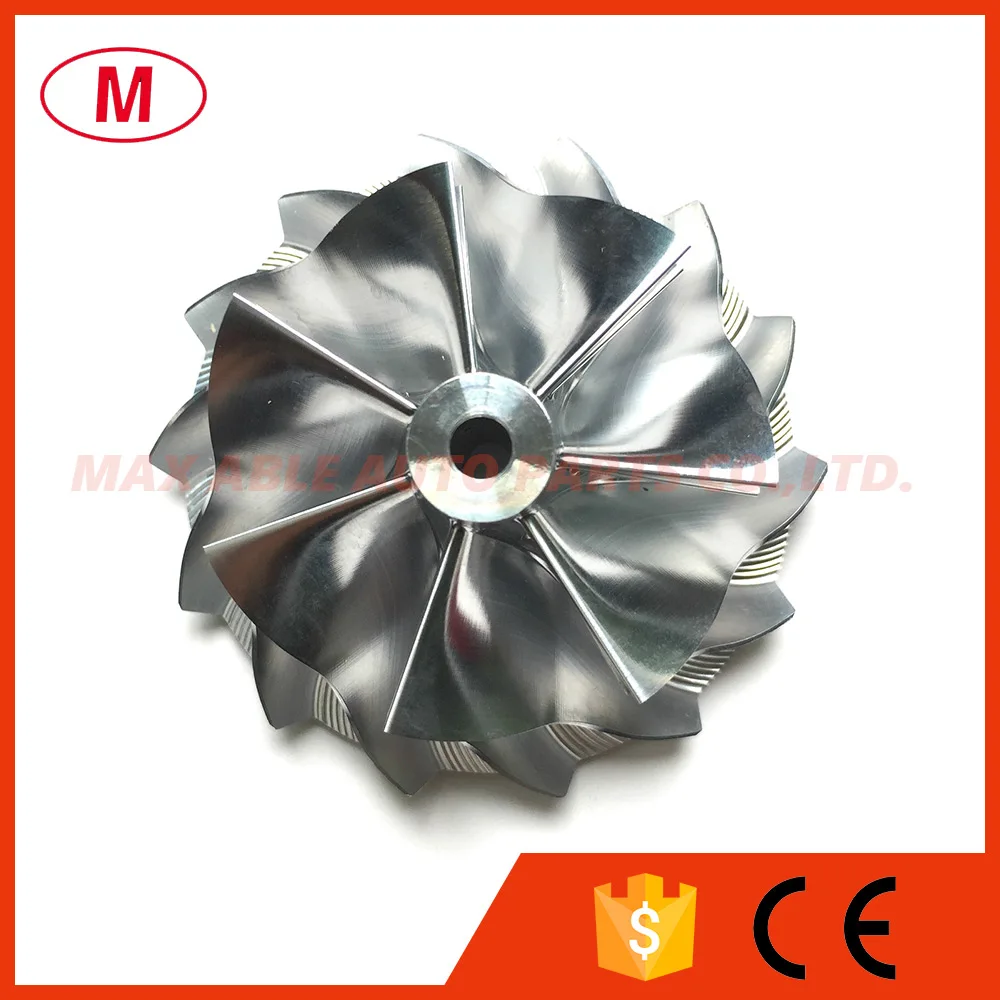

K04 5306-123-2006 44.92/56.08mm 7+7 blades Forward Turbo Aluminum 2618/Milling/Turbo Billet Compressor wheel for 5304-970-0033