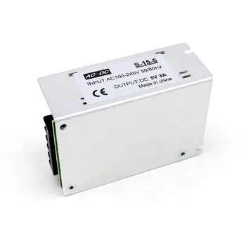 

Ac to Dc 5V 3A 15W Transformer LED Power Supply for Electrical Machine with CE ROHS 5V Power Driver 15W