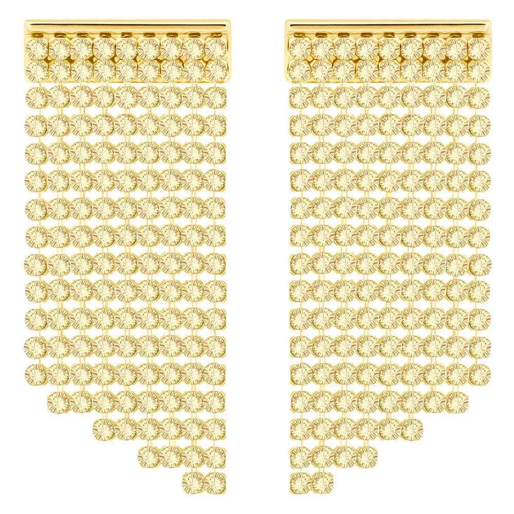 

SWA RO 2019 New FIT SHORT Pierced Earrings Women Original 1:1 Shiny Crystal Mesh Seductive Luxury Jewelry Free Shipping 5360978