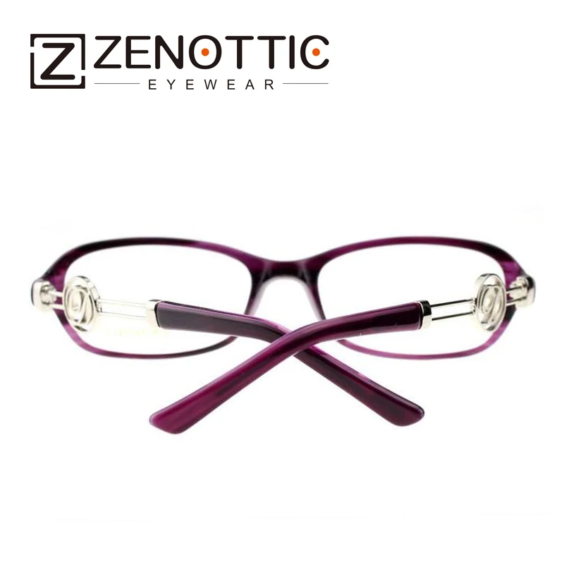 Женские оправы для очков ZENOTTIC оптические конфетного цвета 2019|prescription eyeglasses|optical