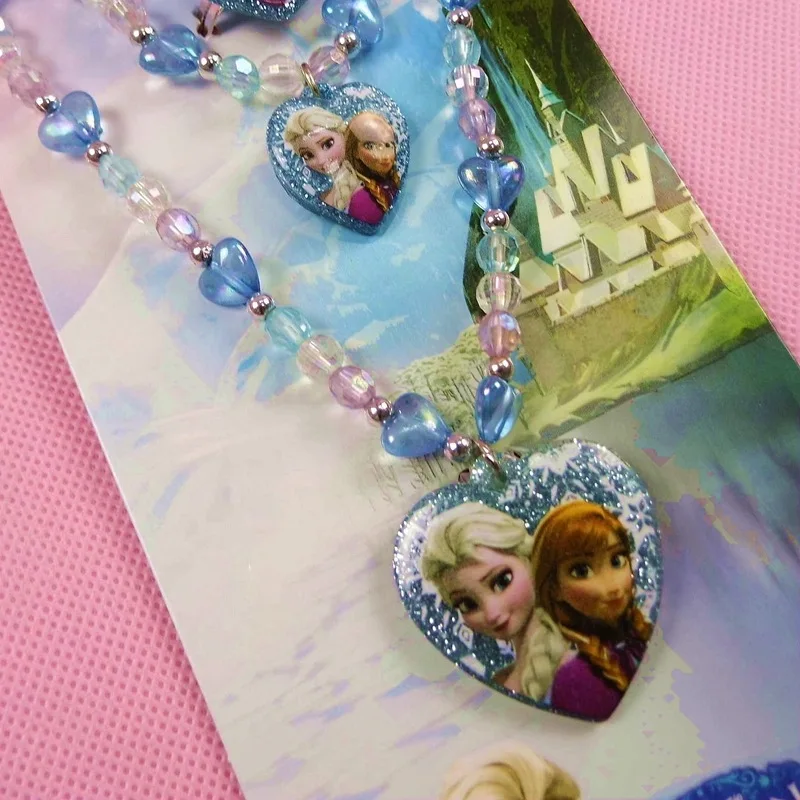 3 pcs/lot Children's Doll Accessories Frozen Elsa Anna Doll Jewelry Necklace Bracelet Bracelet Doll Ring Jewelry 3 pcs/lot Children's Doll Accessories Frozen Elsa Anna Doll Jewelry Necklace Bracelet Bracelet Doll Ring Jewelry