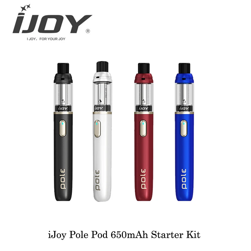 Электронная сигарета iJoy Pod 650 мАч стартовый комплект 15 Вт 1 9 мл емкость с полюс MTL