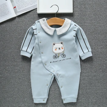 

Newborn Baby Clothes Long Sleeve Spring Autumn Baby Rompers Soft Infant Clothing Toddler Baby Boy Girl Jumpsuits