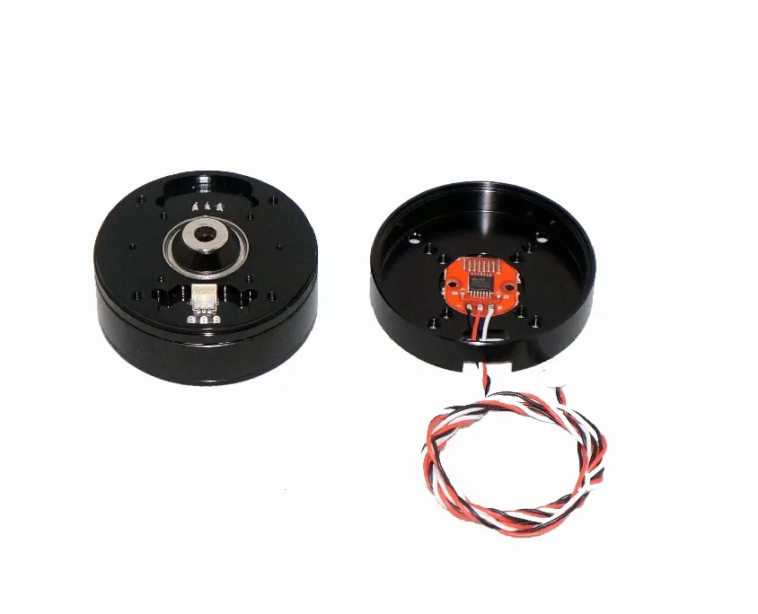 

PM4108 PTZ brushless motor with encoder / encoder, micro single motor center hole, slip ring line