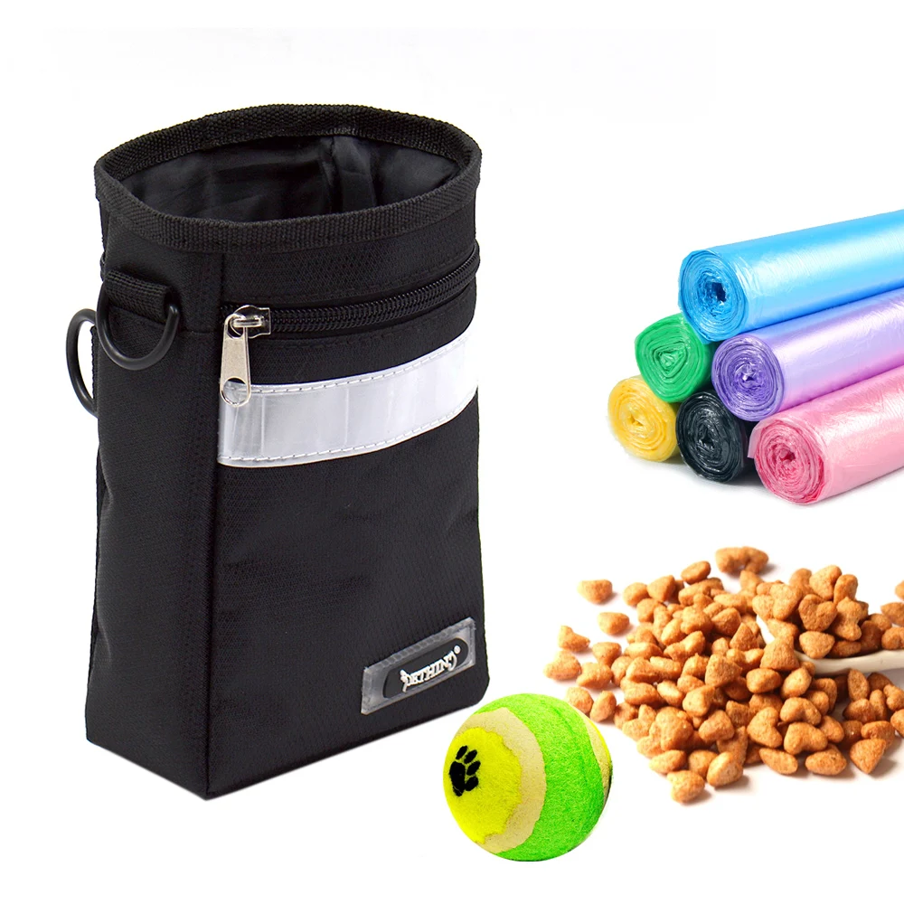 Professional Dog Treat Pouch Bag Holder With Secure Closure Waste Poop
