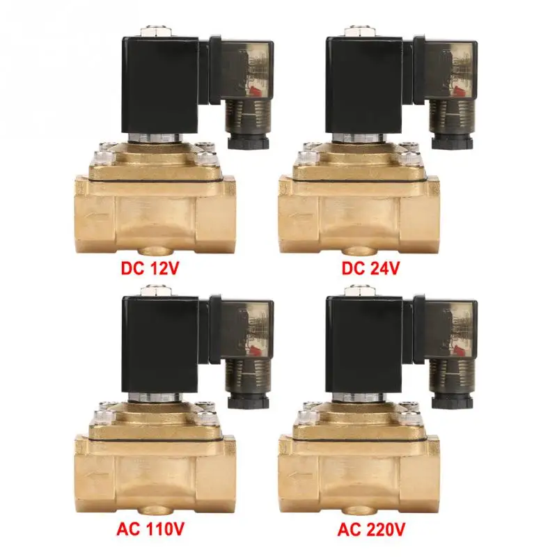 Электромагнитный клапан PU220-06 электромагнитный клапан G3/4 латунь прямого действия электромагнитный водяной клапан valvula соленоид Лидер продаж